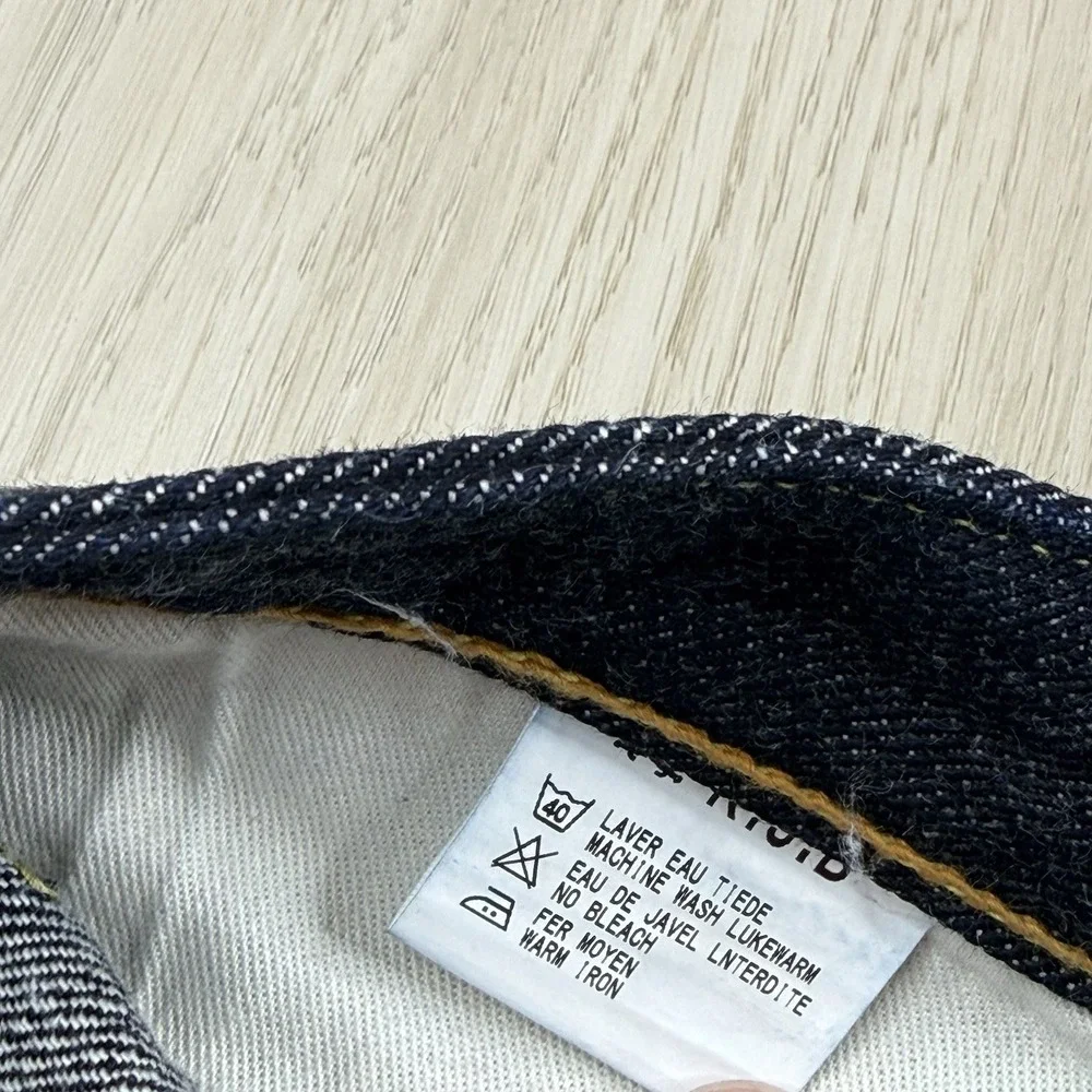 The Flat Head  X Real Japan Blues D109FXR Selvedge Raw Denim Jeans 33x36